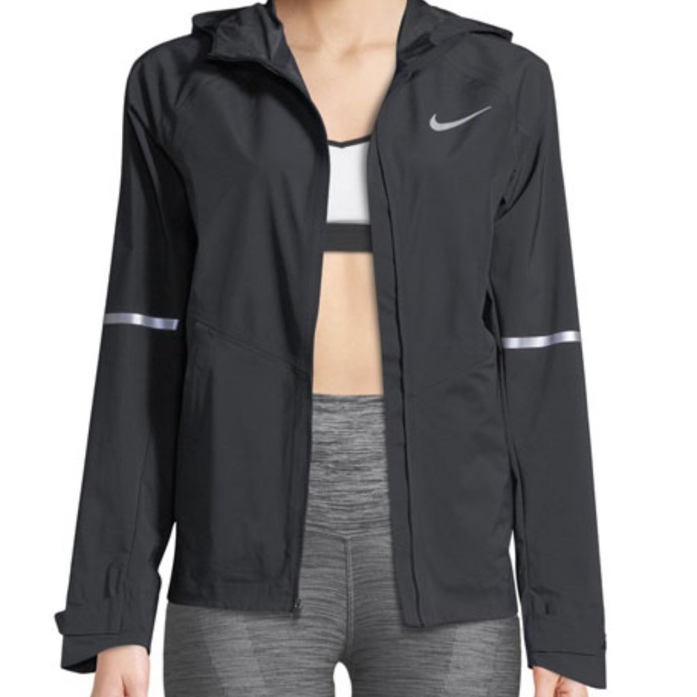 Nike Zonal Aeroshield Women's Running Jacket Black sz Large
